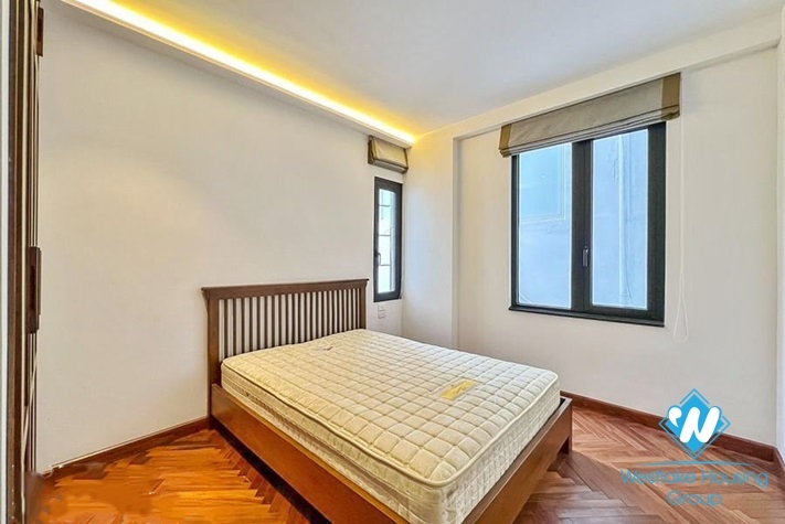 Lake view and Indochina style 3 beds apartment for rent in Dang Thai Mai st, Tay Ho